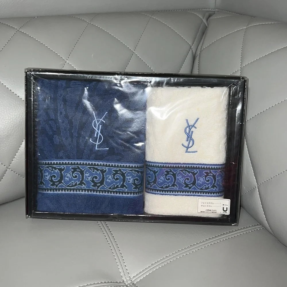 YSL face/hand towel